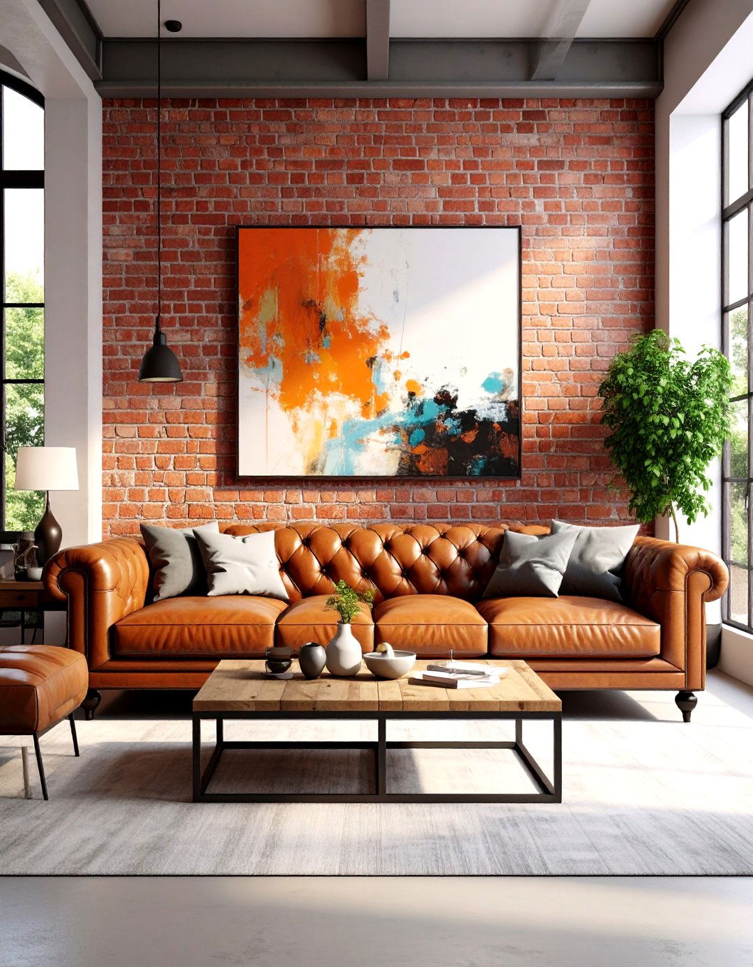 The Industrial Loft Living Room - 30 home decor ideas living room