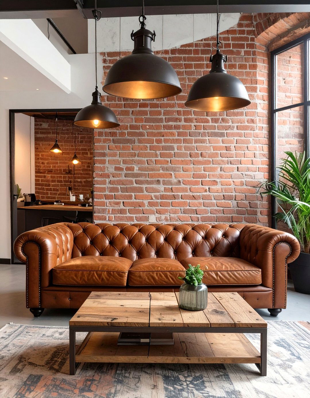The Industrial Loft Living Room - 30 how to design a living room ideas