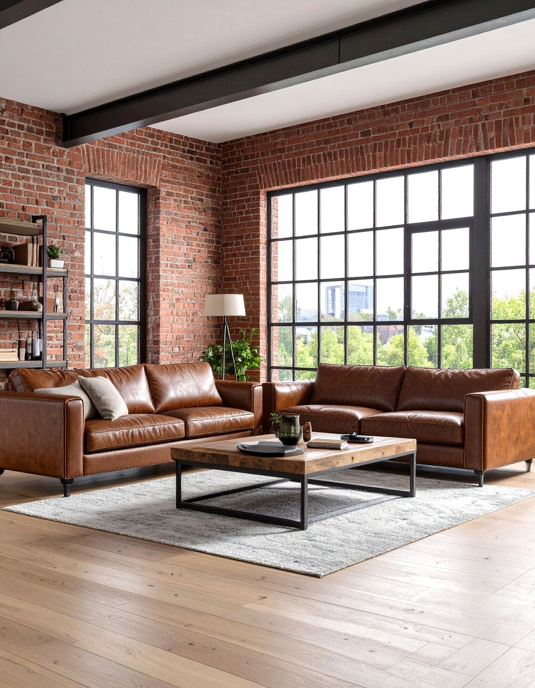 The Industrial Loft Living Room - 30 interior decor ideas for living room