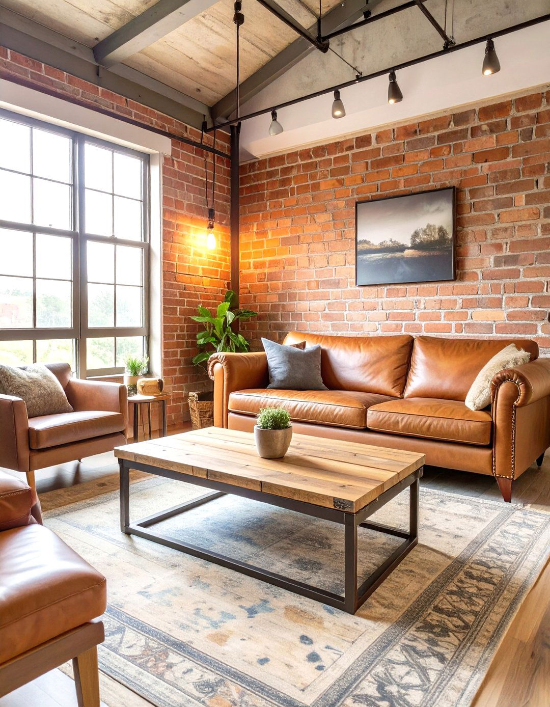 The Industrial Loft Living Room - 30 mobile home living room ideas