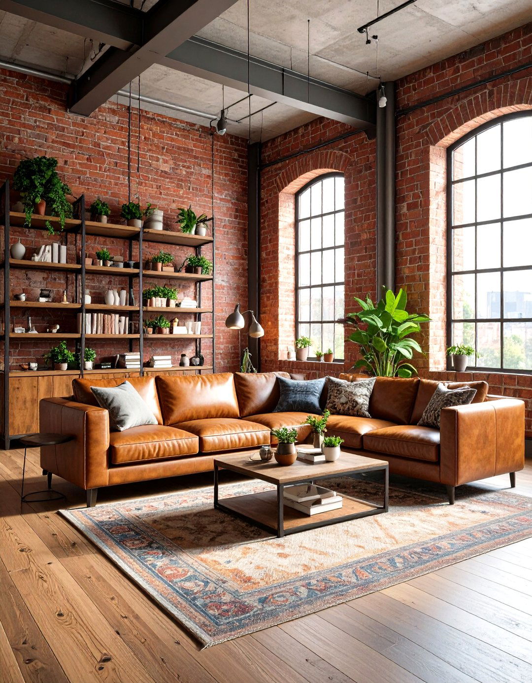 The Industrial Loft Living Room - 30 decor ideas for living room