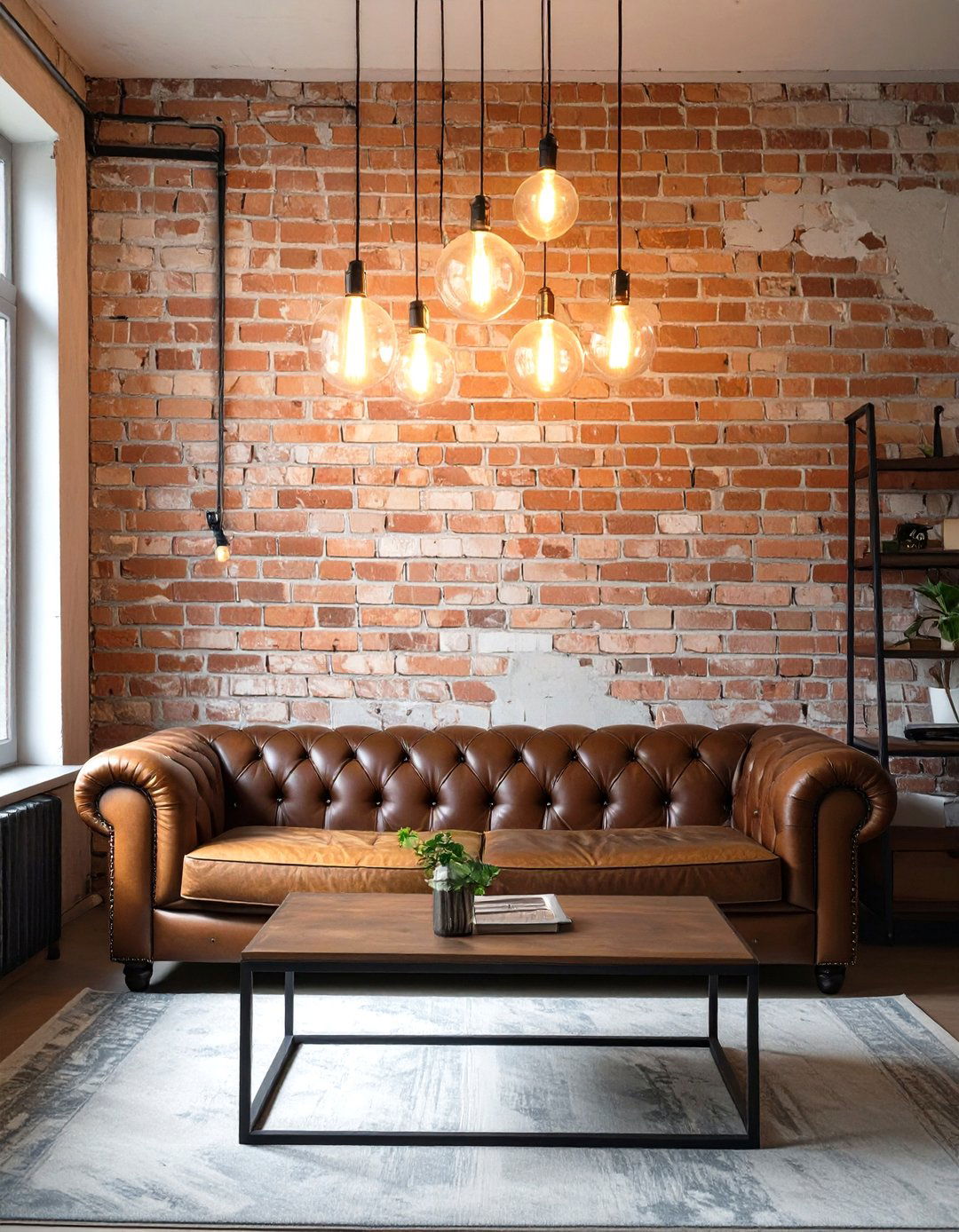 The Industrial Loft Living Room Look - 30 cute cozy apartment living room decorating ideas