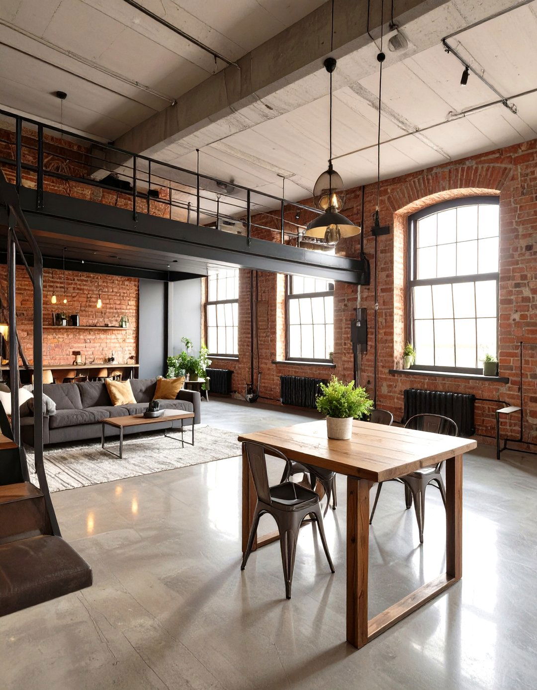 The Industrial Loft Open Concept Space - 30 interior design images ideas