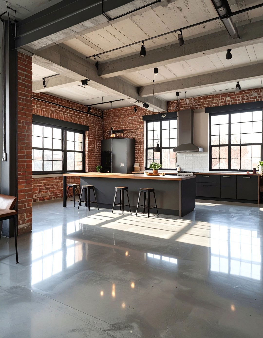 The Industrial Loft Style Apartment - 30 attached garage addition ideas