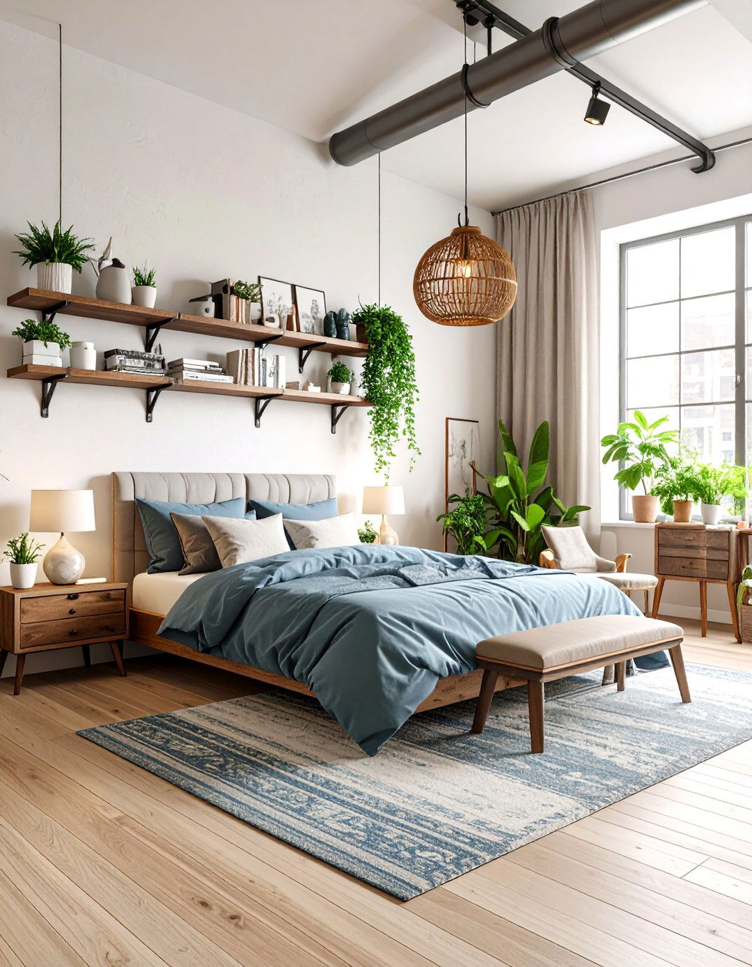 The Industrial Loft Style Bedroom - 30 7 year old boy bedroom ideas