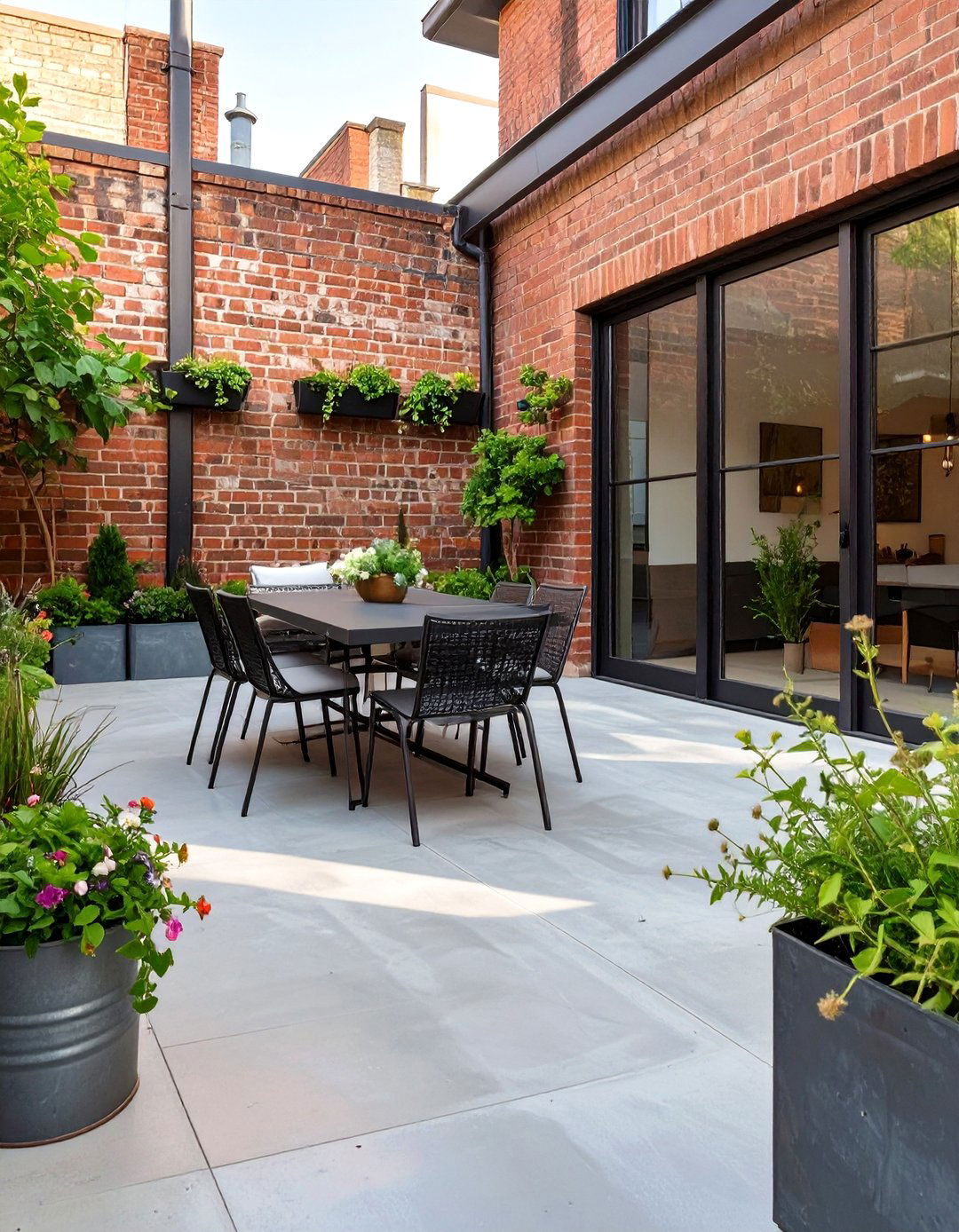 The Industrial Loft Style Patio - 30 deck and patio ideas