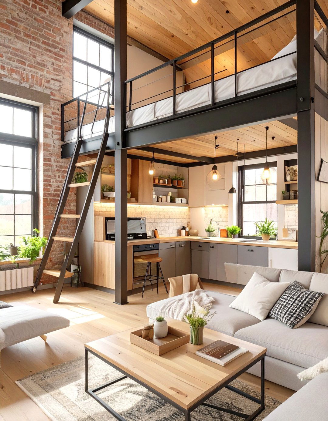 The Industrial Loft Tiny House - 30 modern tiny house design ideas
