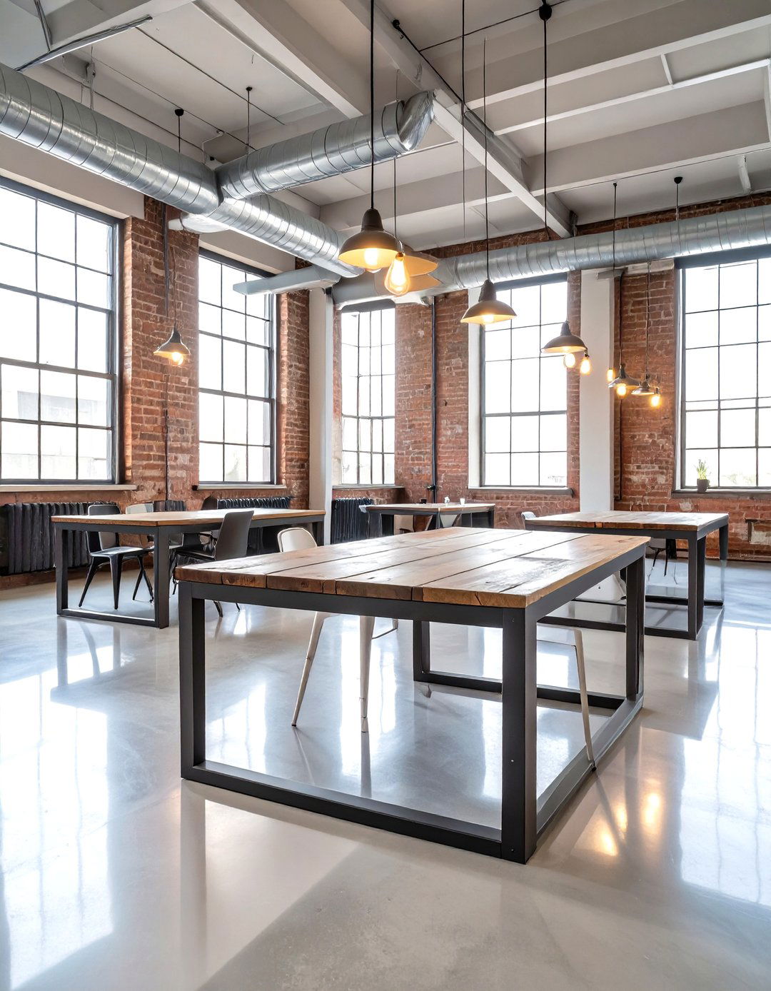 The Industrial Loft Workspace - 30 office ideas for work