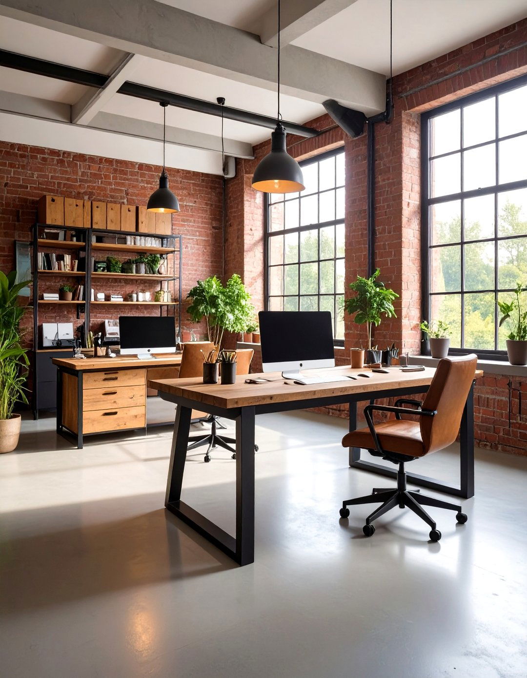 The Industrial Loft Workspace - 30 2025 home design trends