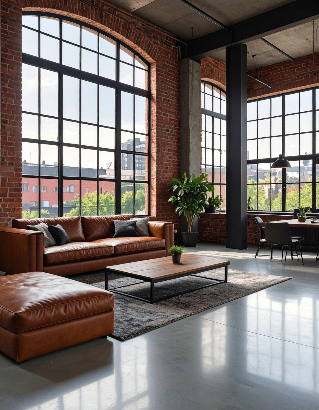 The Industrial Loft with Expansive Windows - 30 interior design with natural light ideas