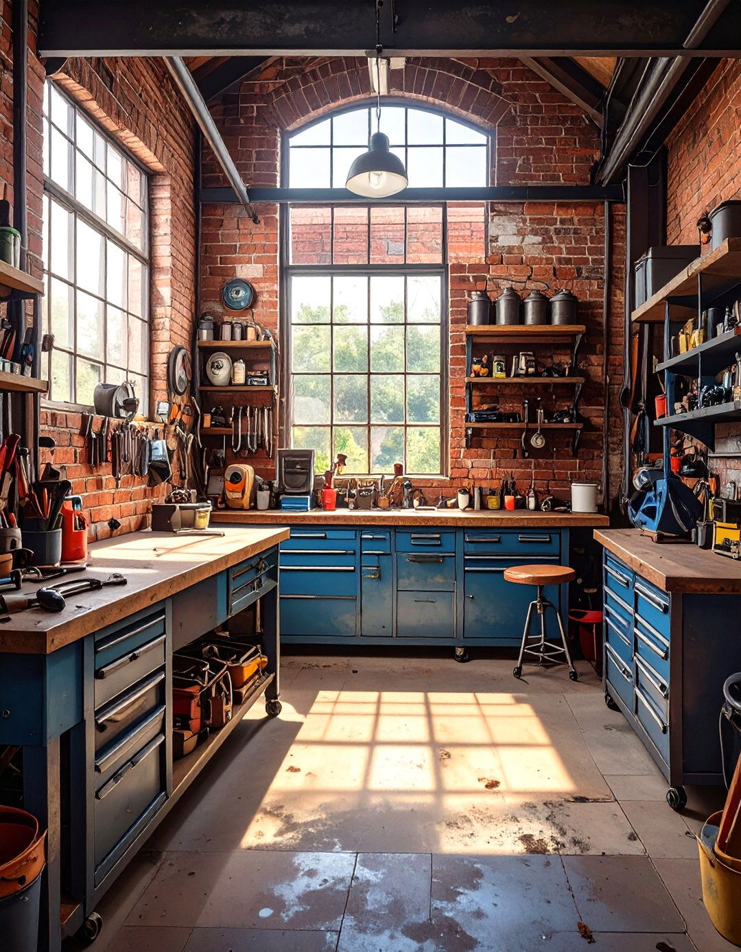 The Industrial Metalworkers Garage Workshop - 30 garage workshop ideas