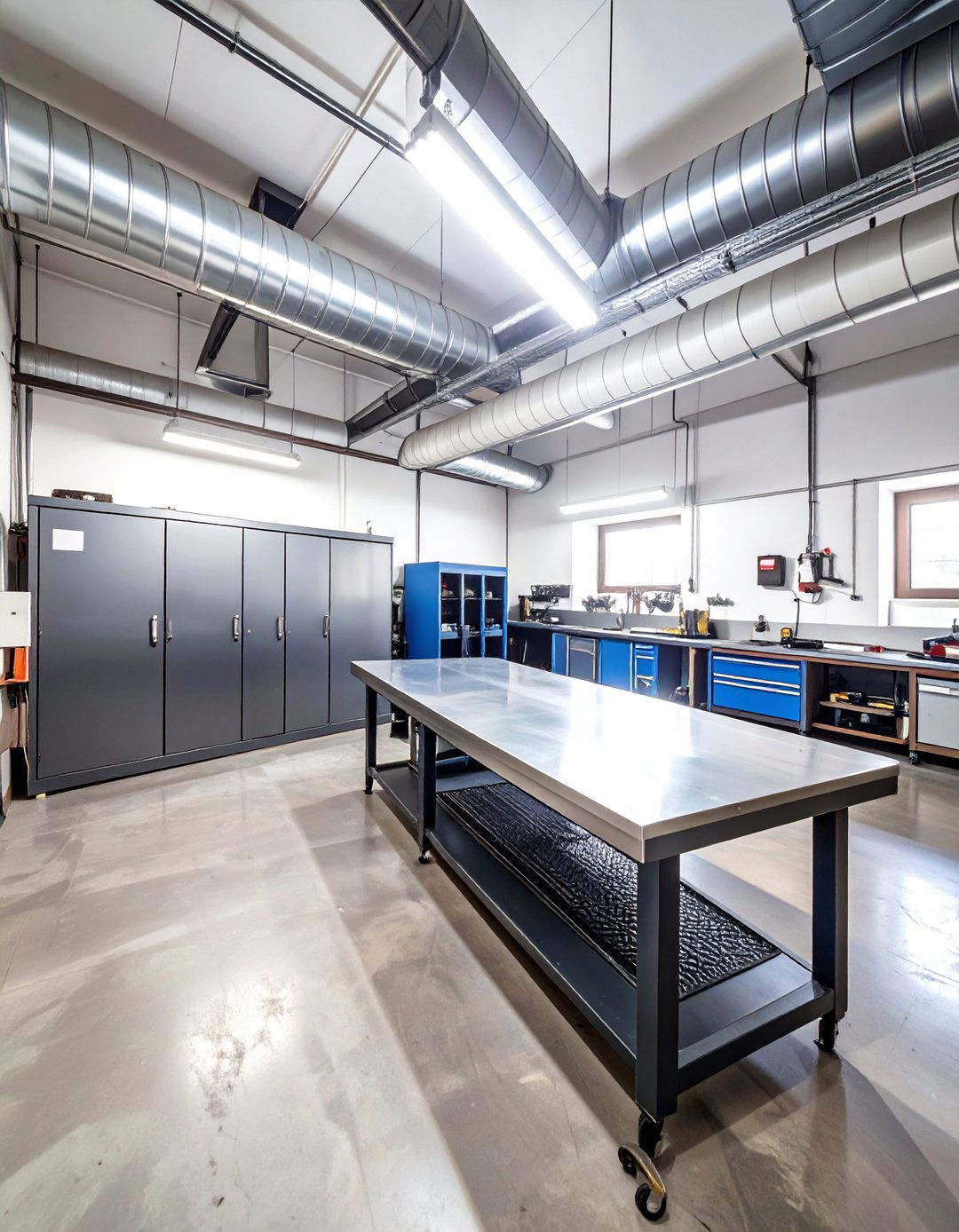 The Industrial Metalworkers Garage - 30 diy garage workshop ideas