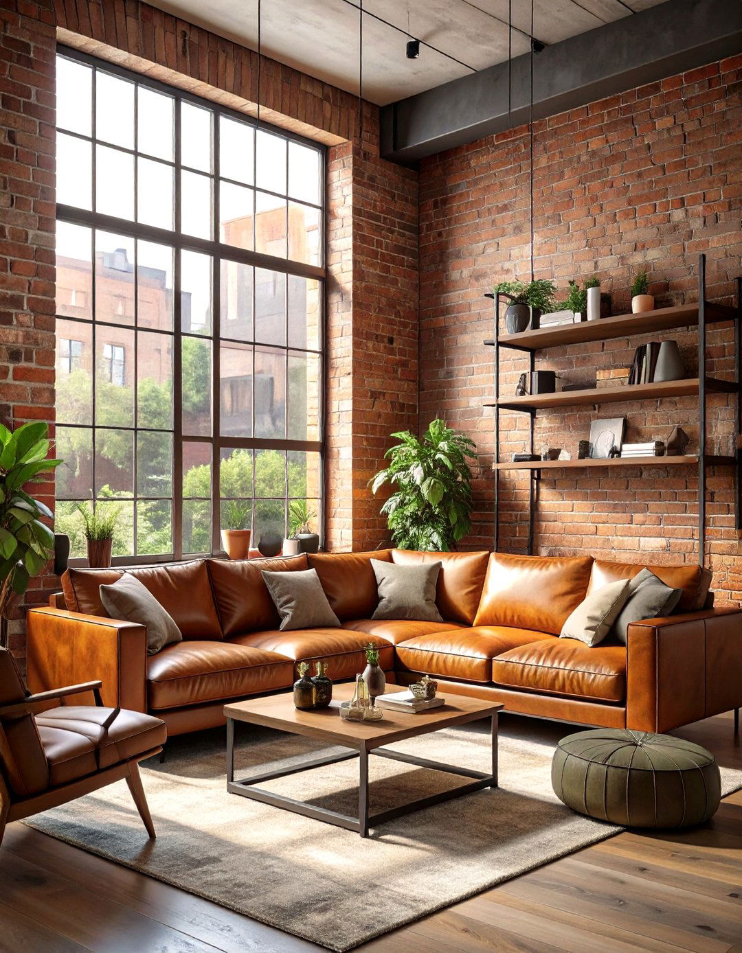 The Industrial Mid Century Modern Living Room - 30 mid century modern living room ideas