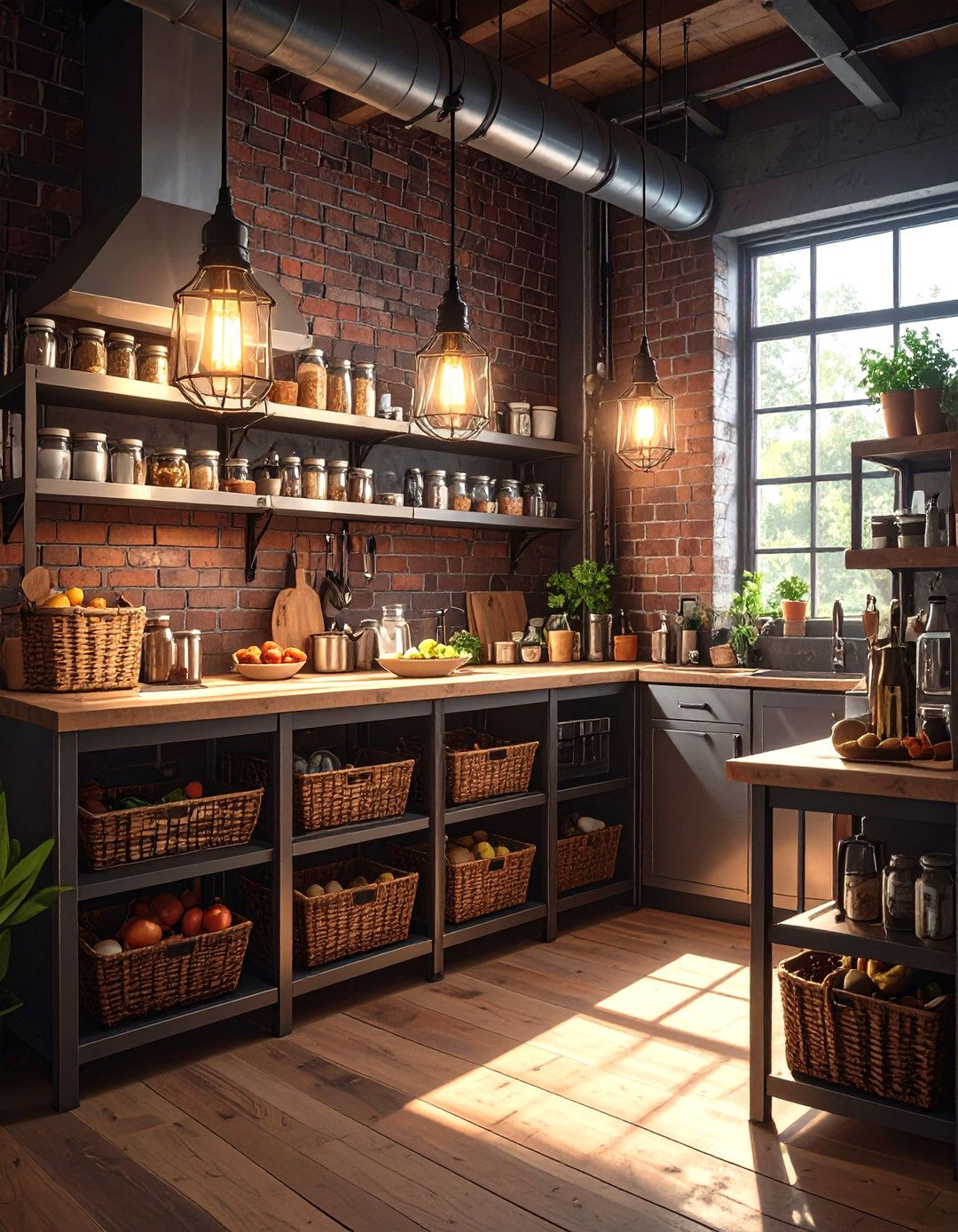 The Industrial Pantry Style - 30 organize pantry ideas