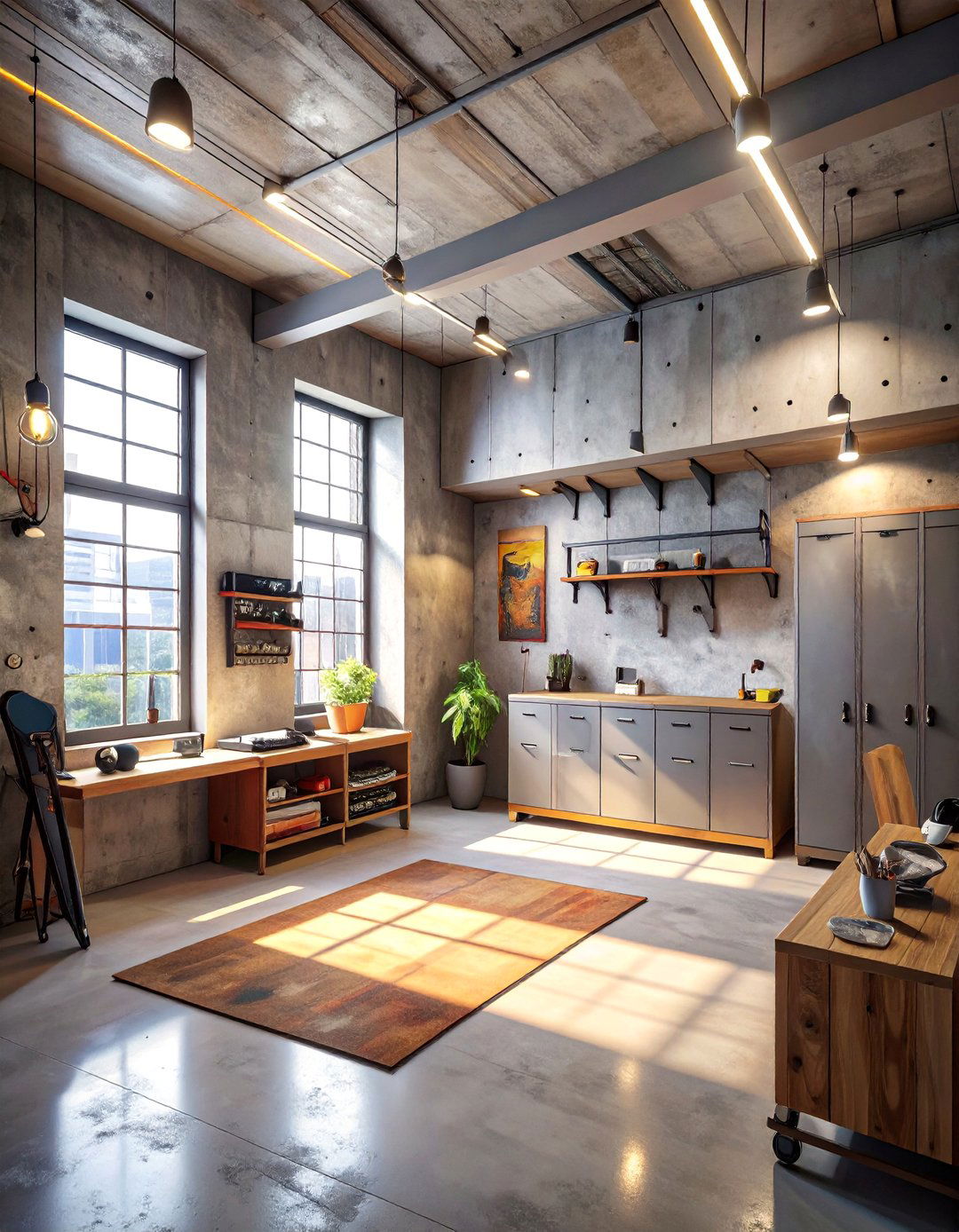 The Industrial Skater Park Room - 30 ai teen room design ideas