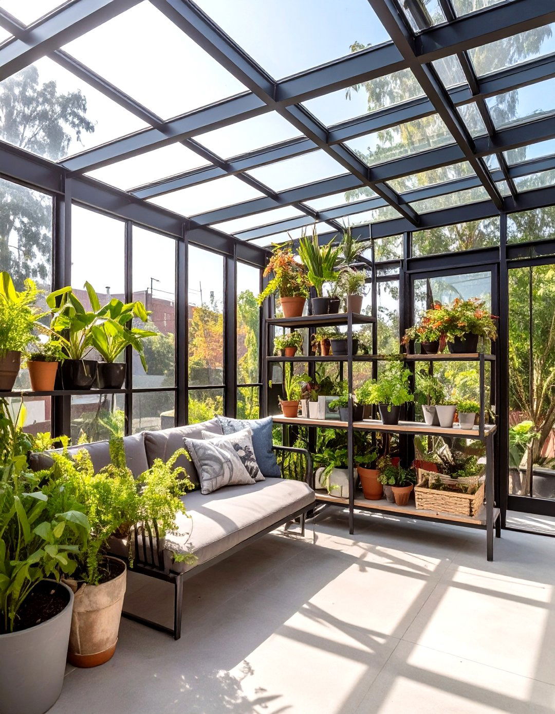 The Industrial Sunroom Addition - 30 industrial house design ideas