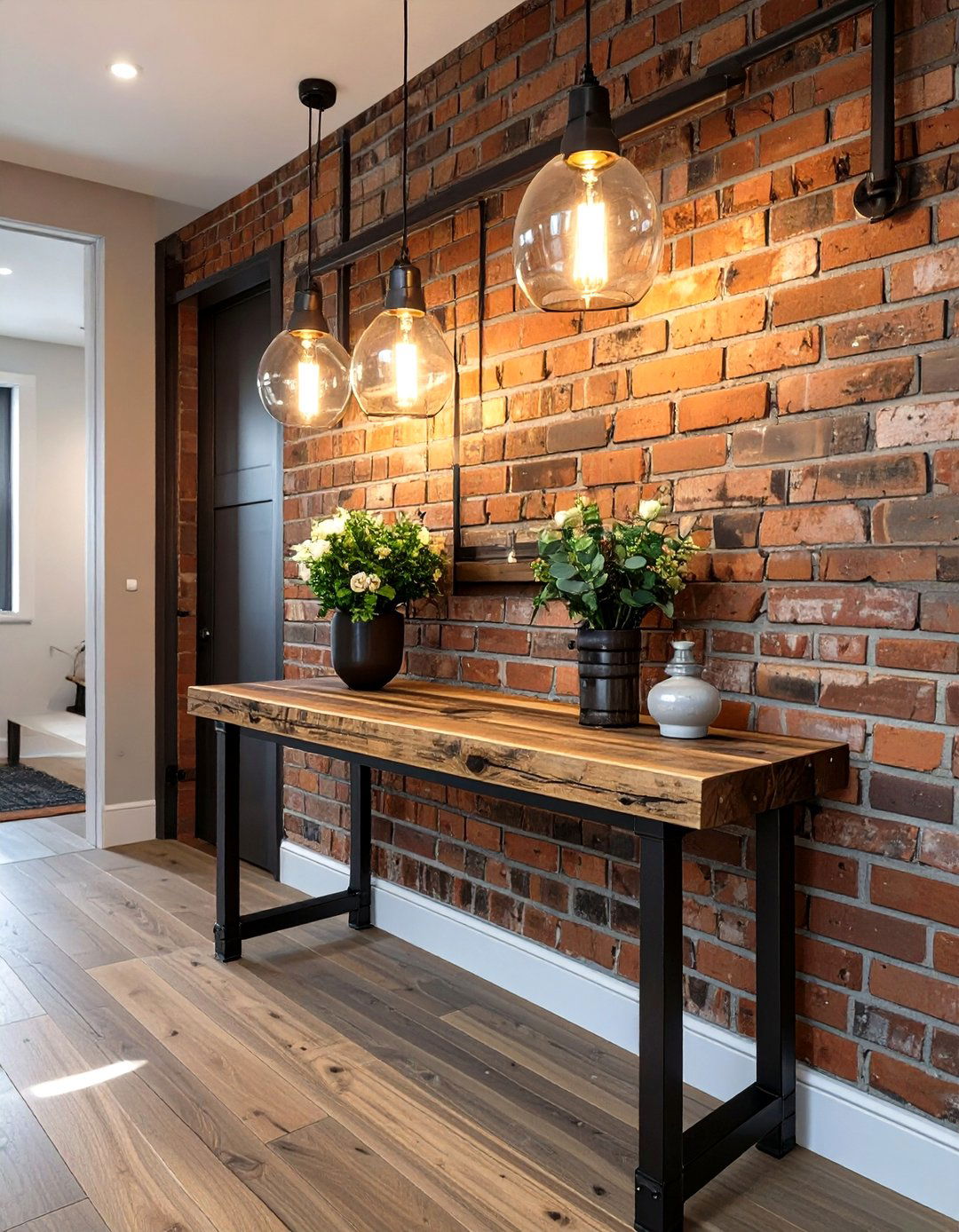 The Industrial Urban Entryway - 30 how to design a stylish entryway ideas