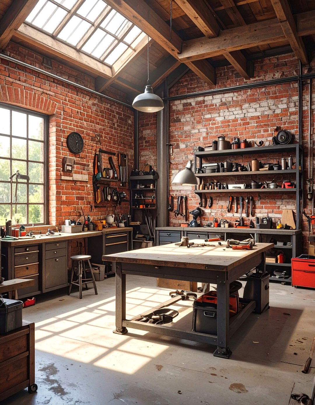 The Industrial Workshop Shed - 30 man cave shed ideas