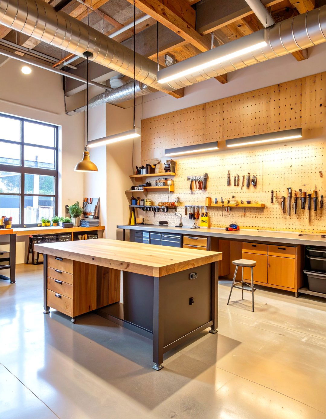 The Industrial Workspace for Creatives - 30 industrial home design ideas