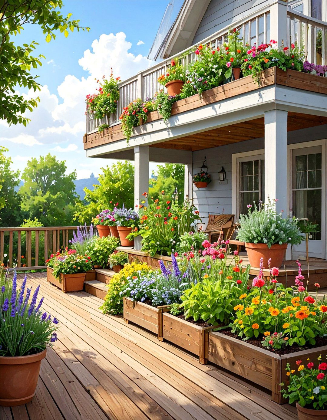 30 Multi Level Deck Ideas for Stunning Outdoor Living - We Love Home Blog