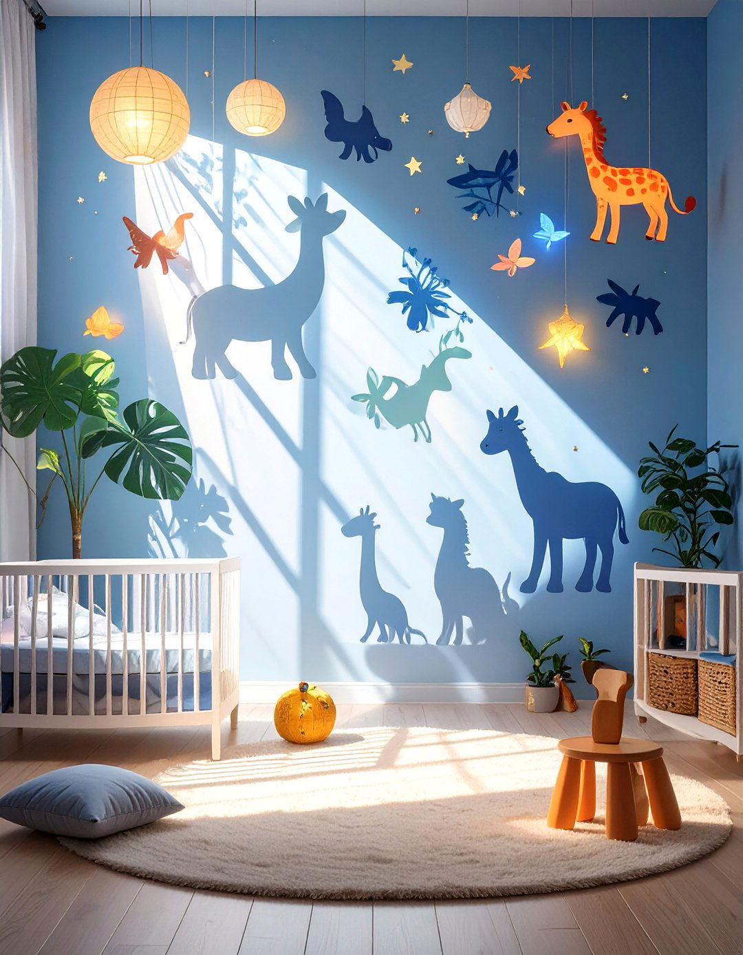 The Interactive Shadow Play Nursery - 30 ai nursery design ideas