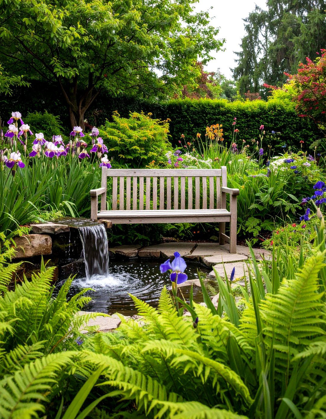The Interactive Water Feature Area - 30 how to design outdoor living spaces ideas