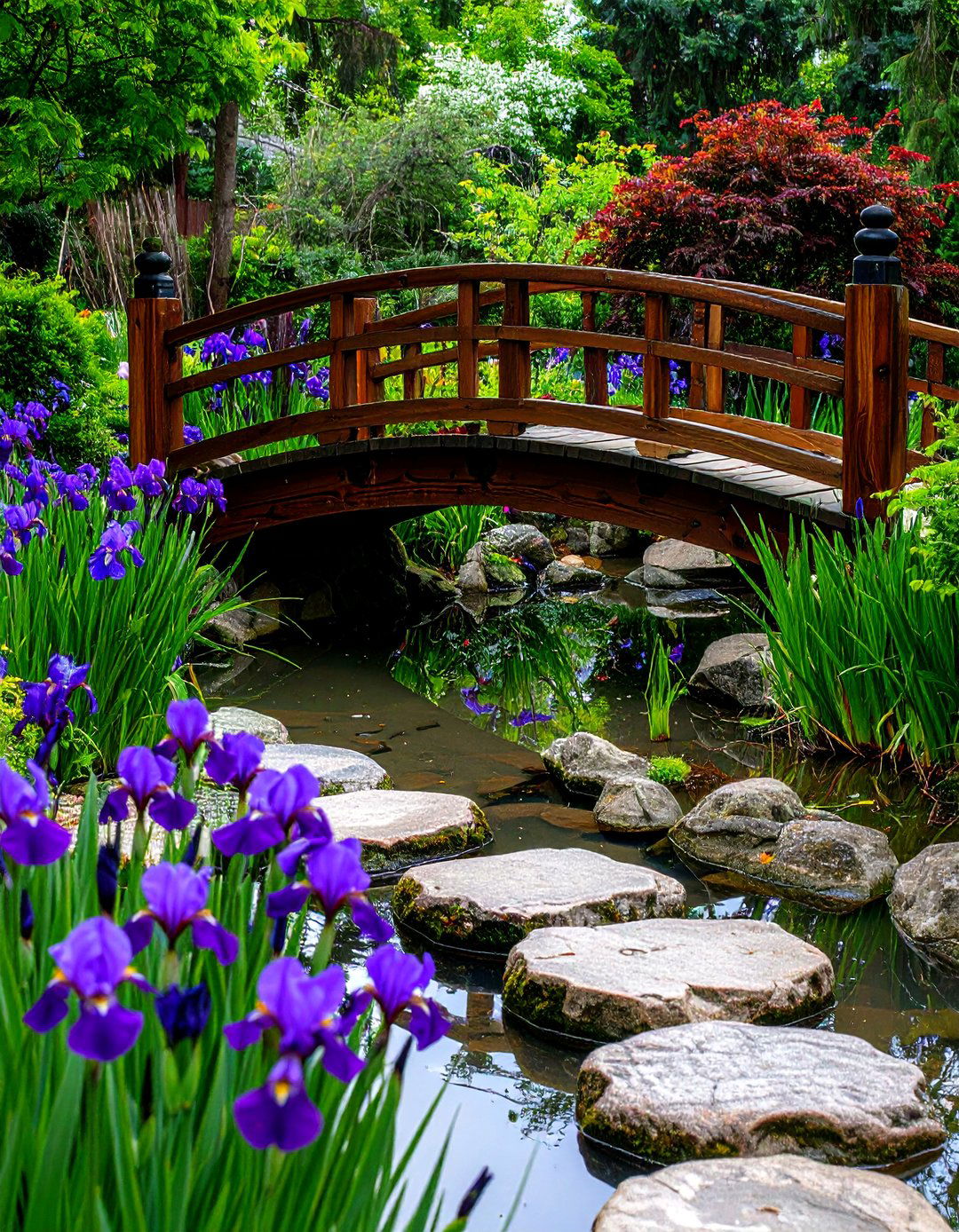 The Iris and Water Garden Shbu en - 30 japanese garden ideas