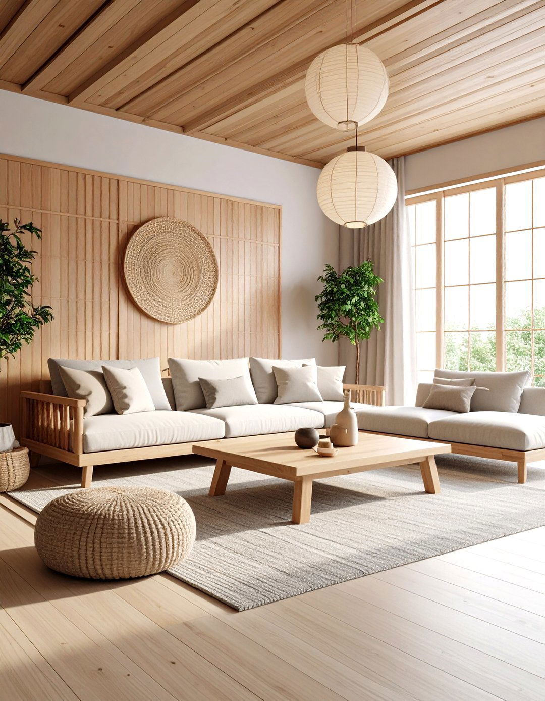 The Japandi Fusion Living Room - 30 living room modern ideas