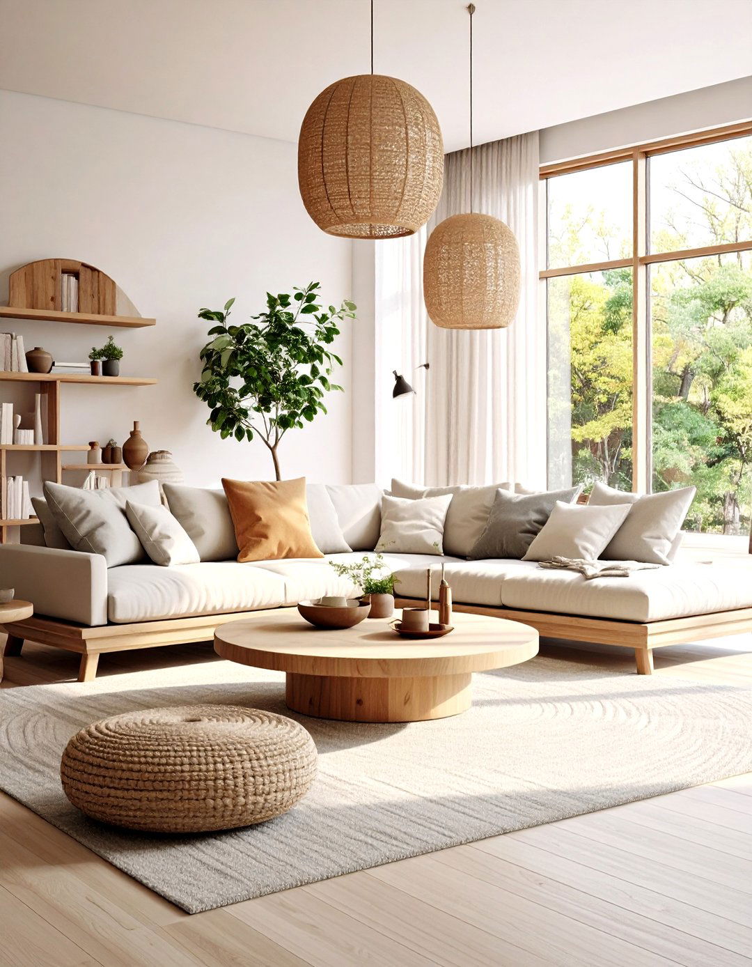 The Japandi Fusion Living Room - 30 living room remodel ideas