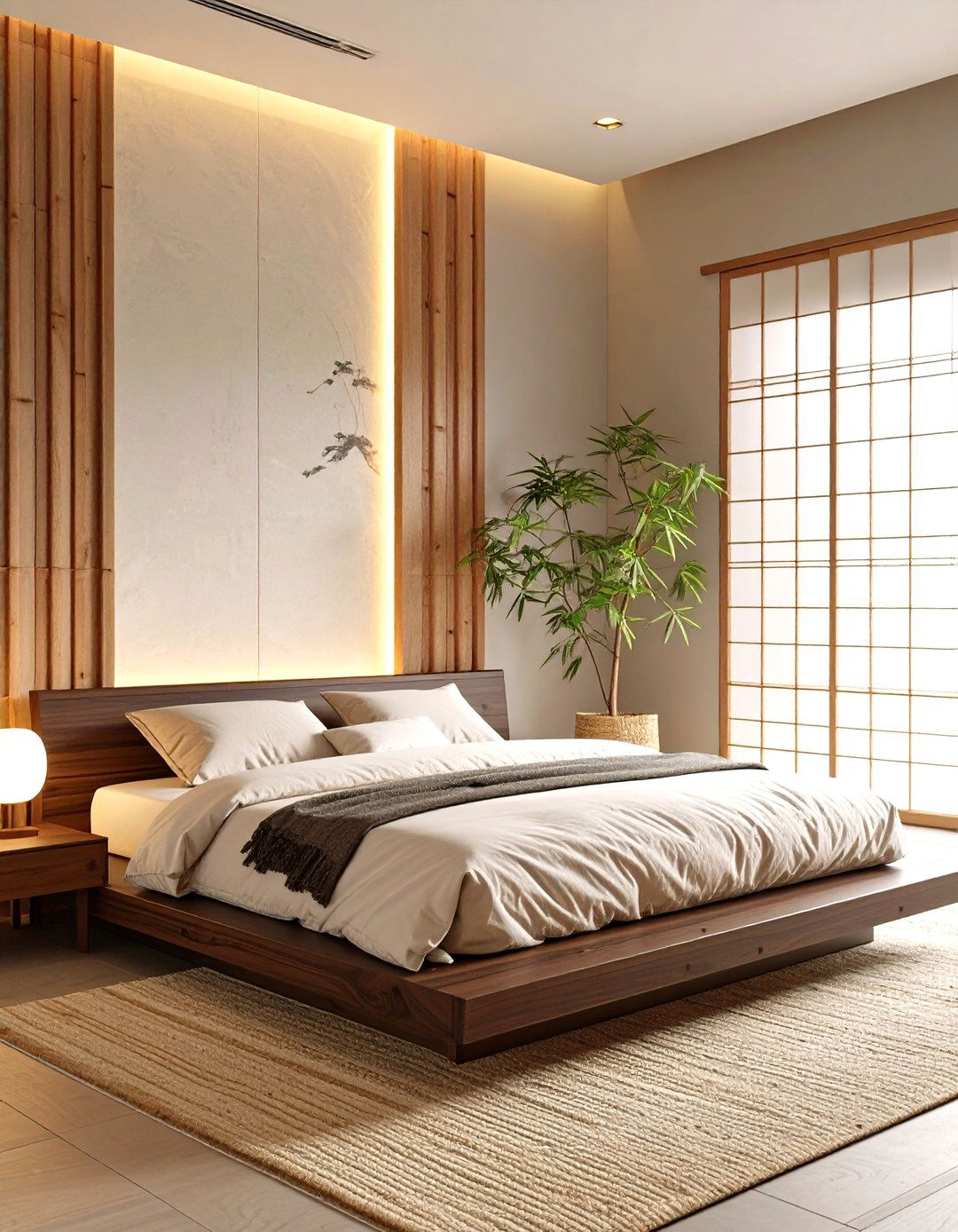 The Japandi Fusion Minimalist Bedroom - 30 minimalist bedroom ideas