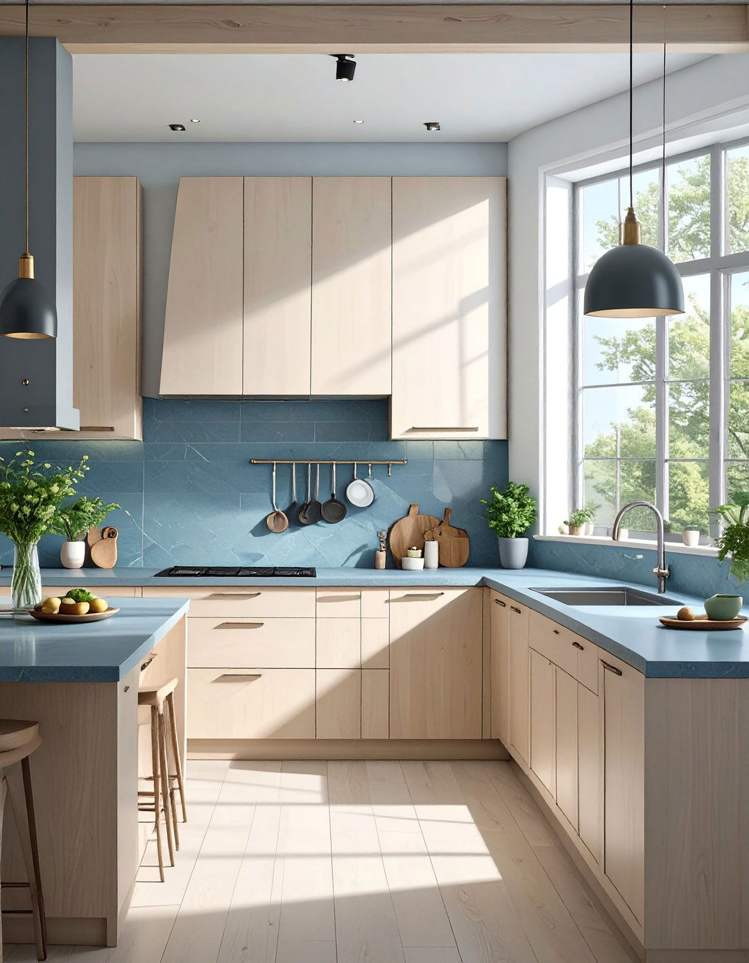 The Japandi Style AI Kitchen - 30 ai kitchen remodel ideas