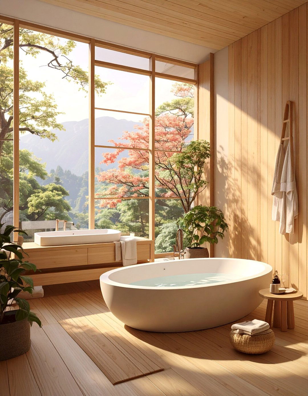 The Japandi Style Bathroom - 30 bathroom reno ideas