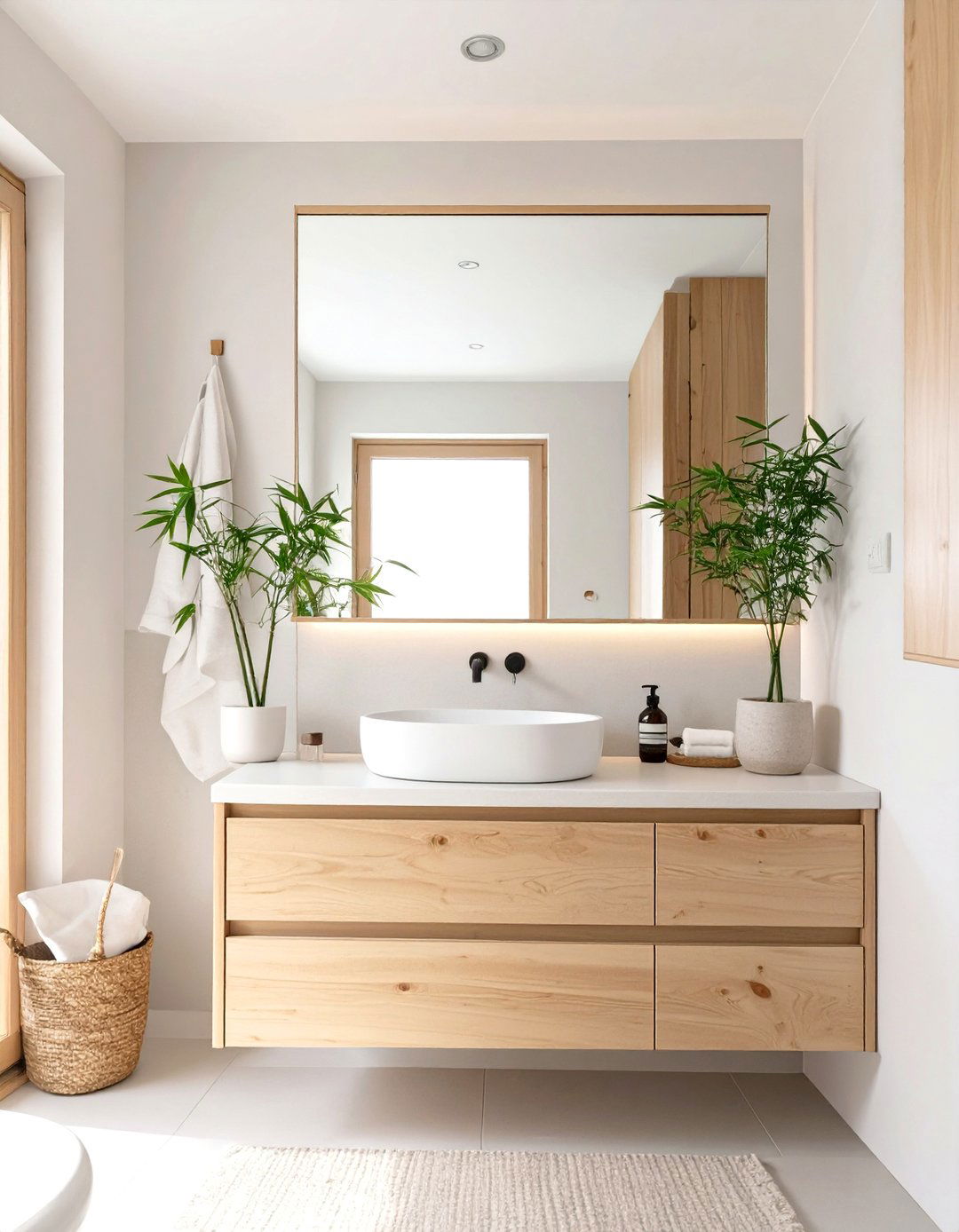The Japandi Style Bathroom - 30 master bathroom ideas photo gallery