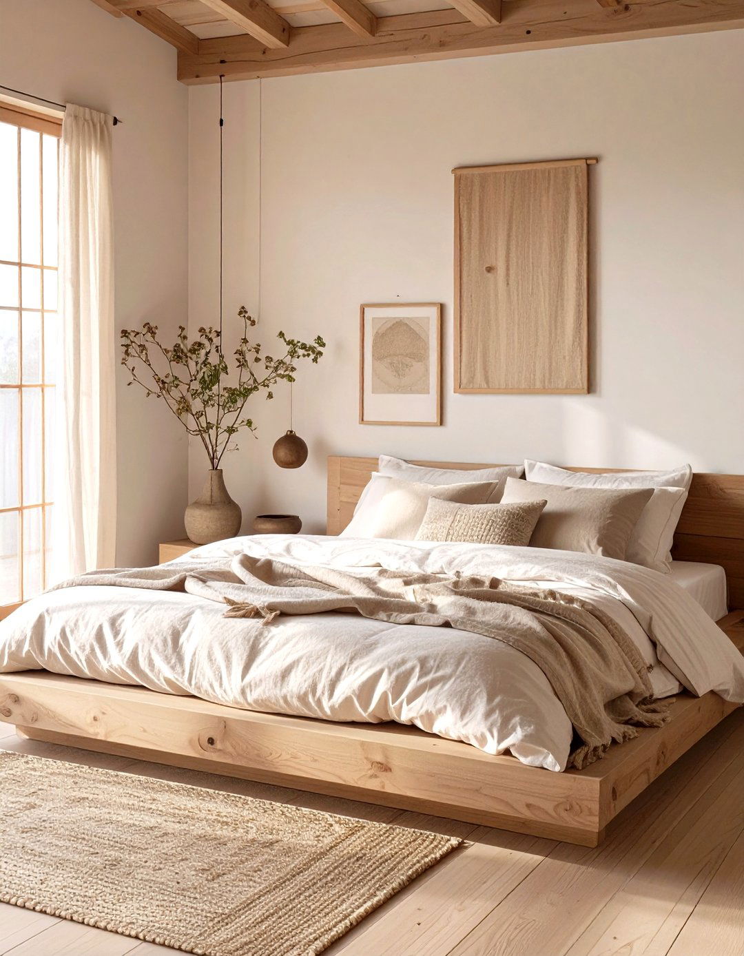 The Japandi Style Bedroom - 30 bedroom picture ideas