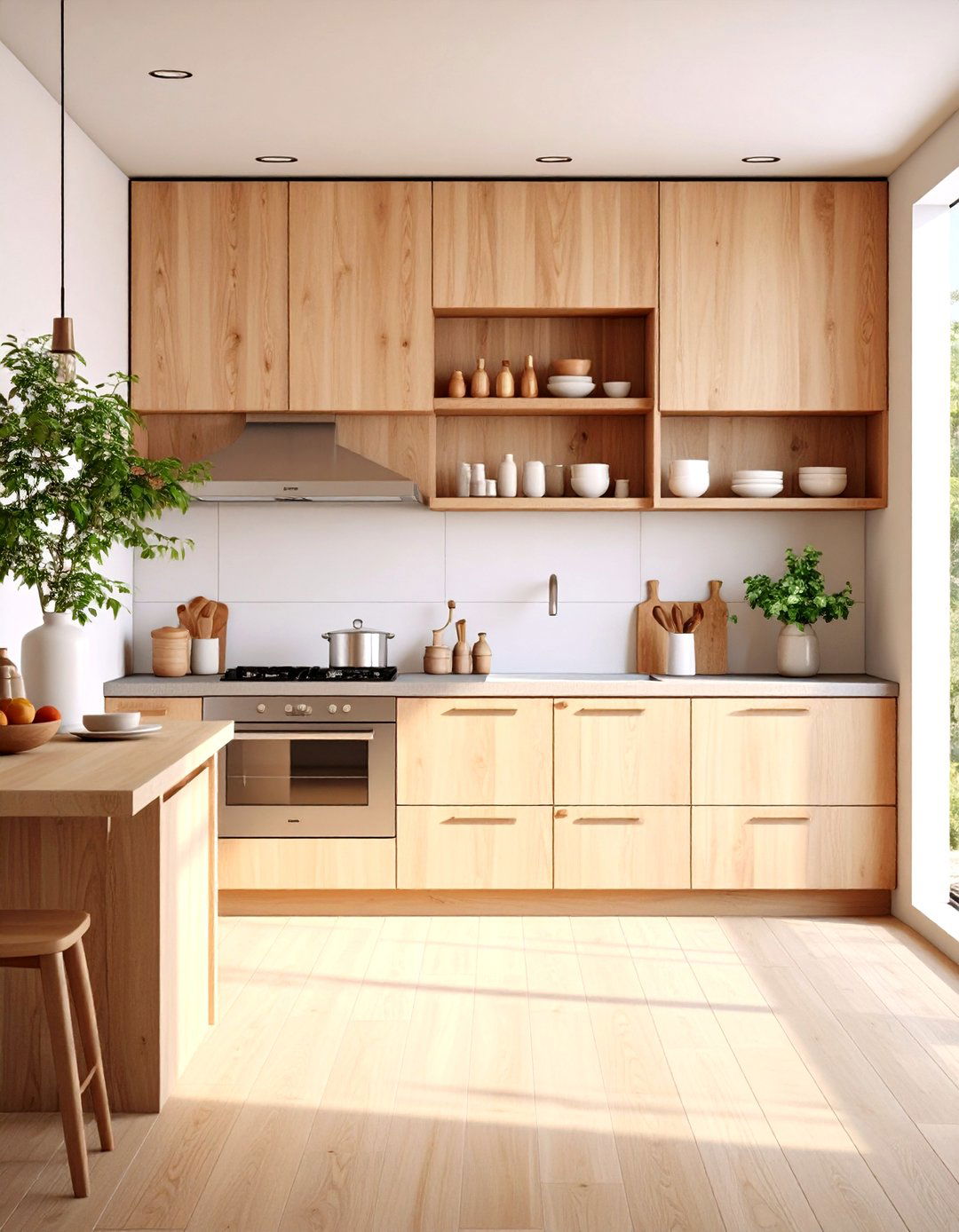 The Japandi Style Kitchen - 30 kitchen remodel ideas 2025