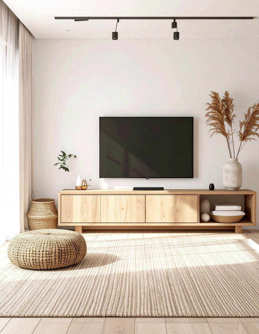 The Japandi Style Living Room - 30 modern living room ideas with tv