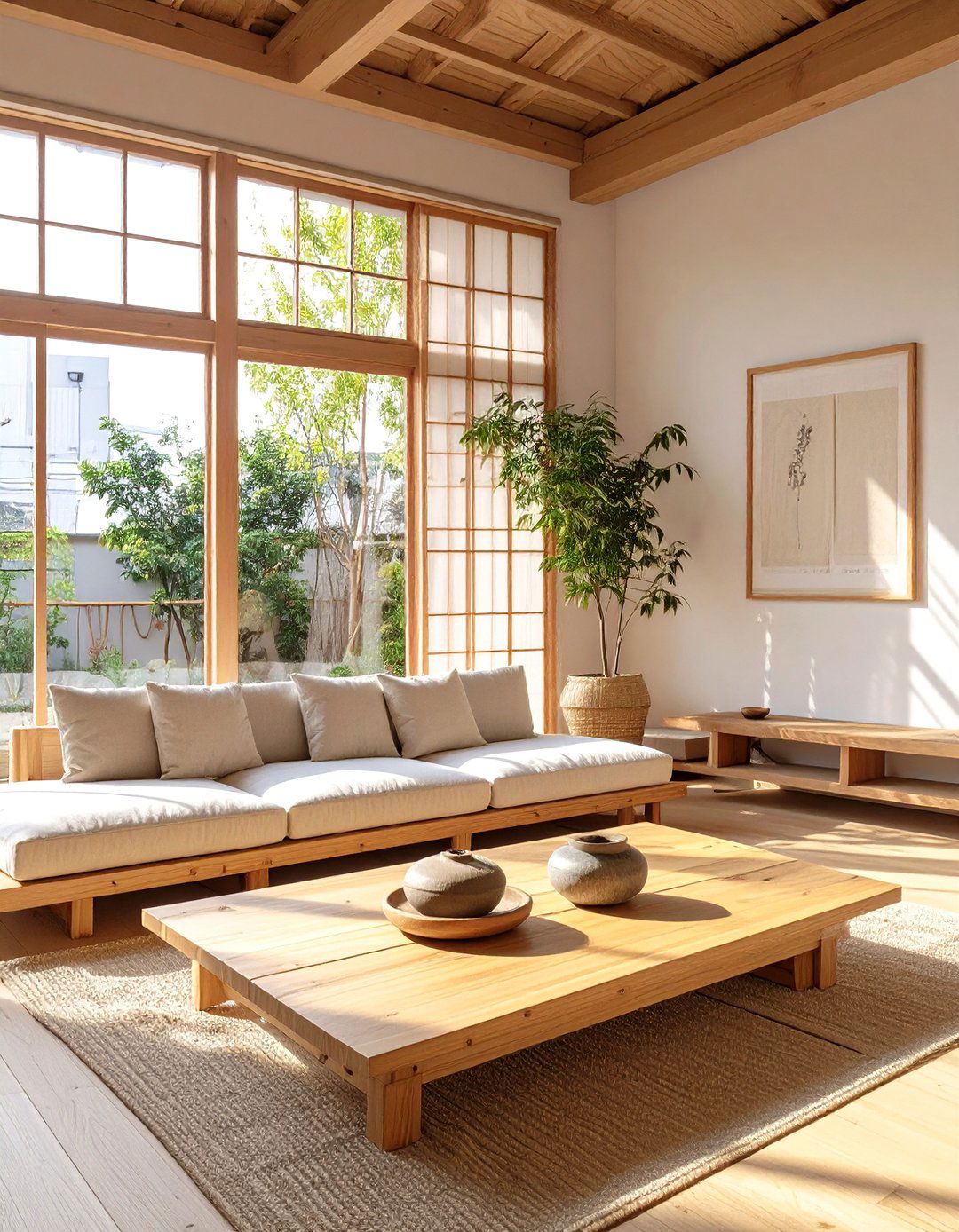 The Japandi Zen Living Room - 30 apartment therapy living room ideas
