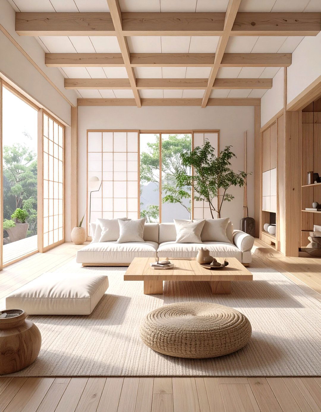 The Japanese Scandinavian Japandi Living Space - 30 interior design project manager ideas