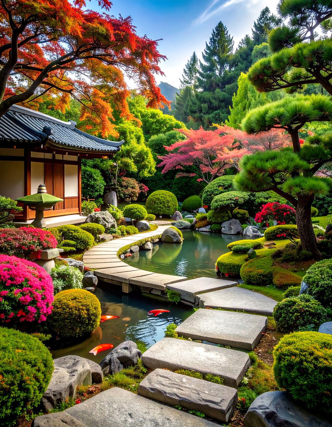 The Japanese Stroll Front Yard - 30 front yard ideas