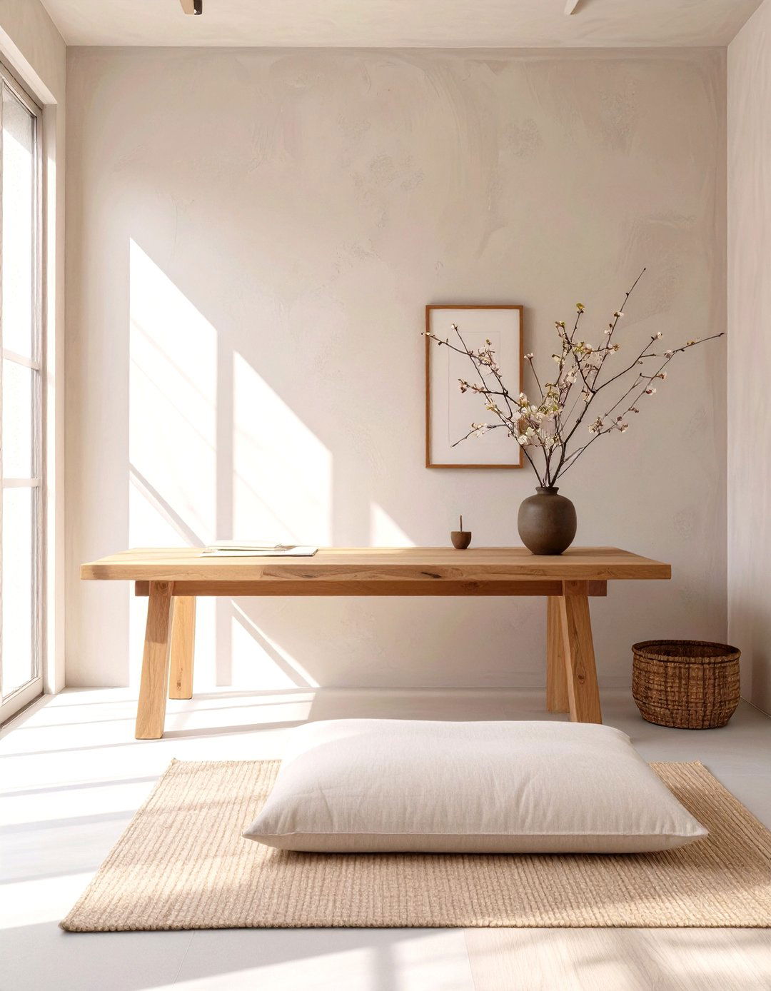 The Japanese Wabi Sabi Home Office - 30 cool home office ideas