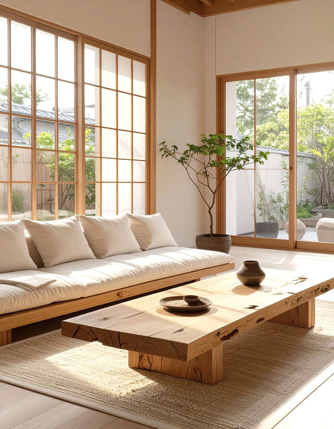 The Japanese Wabi Sabi Living Room - 30 how to design a living room ideas