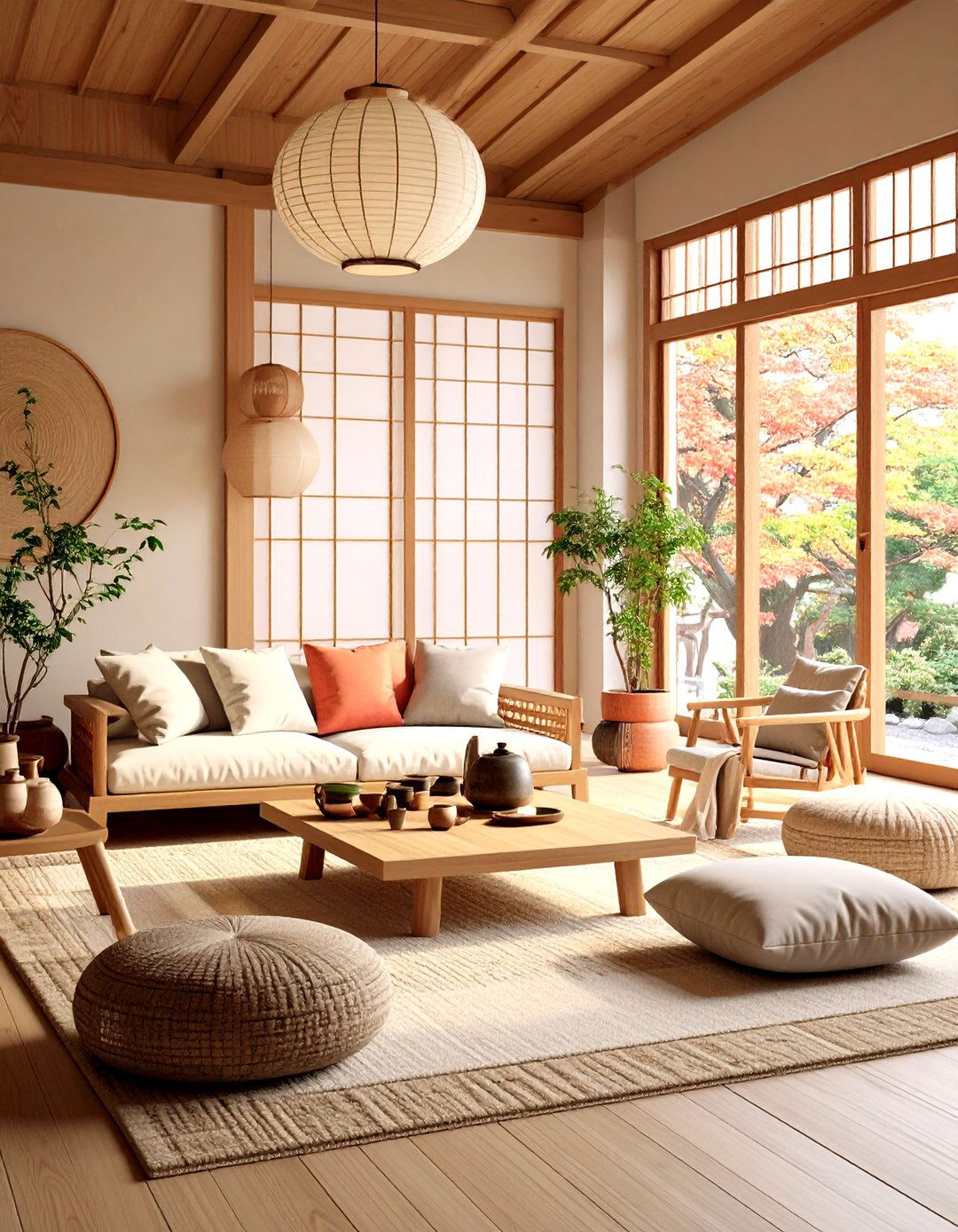The Japanese Wabi Sabi Living Room - 30 living room decor ideas