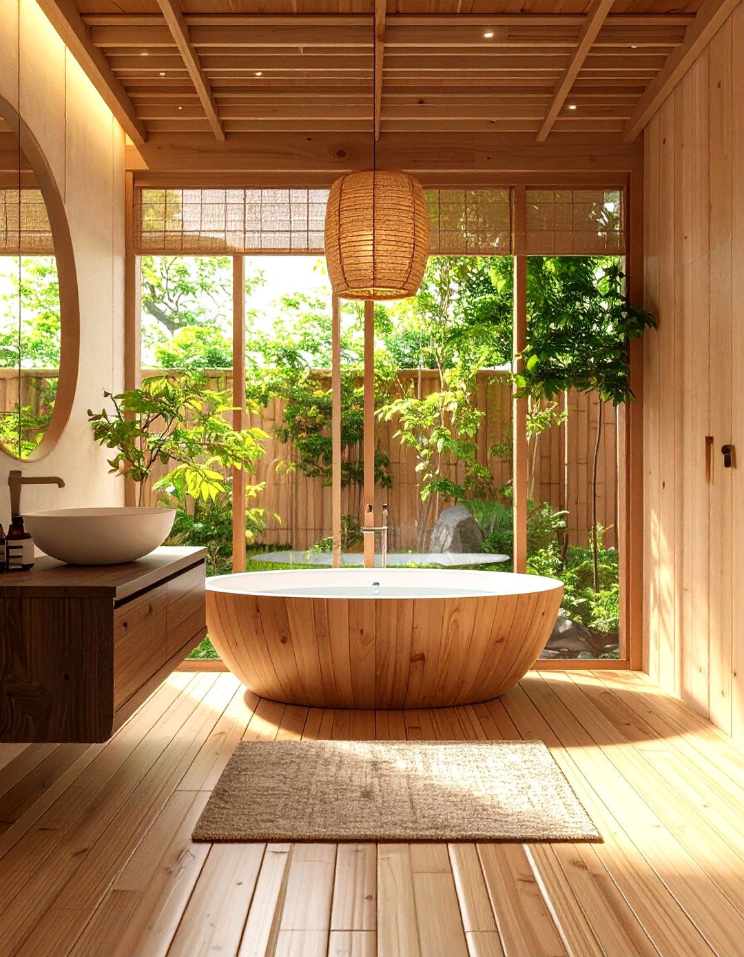 The Japanese Zen Bathroom - 30 elegant bathroom ideas