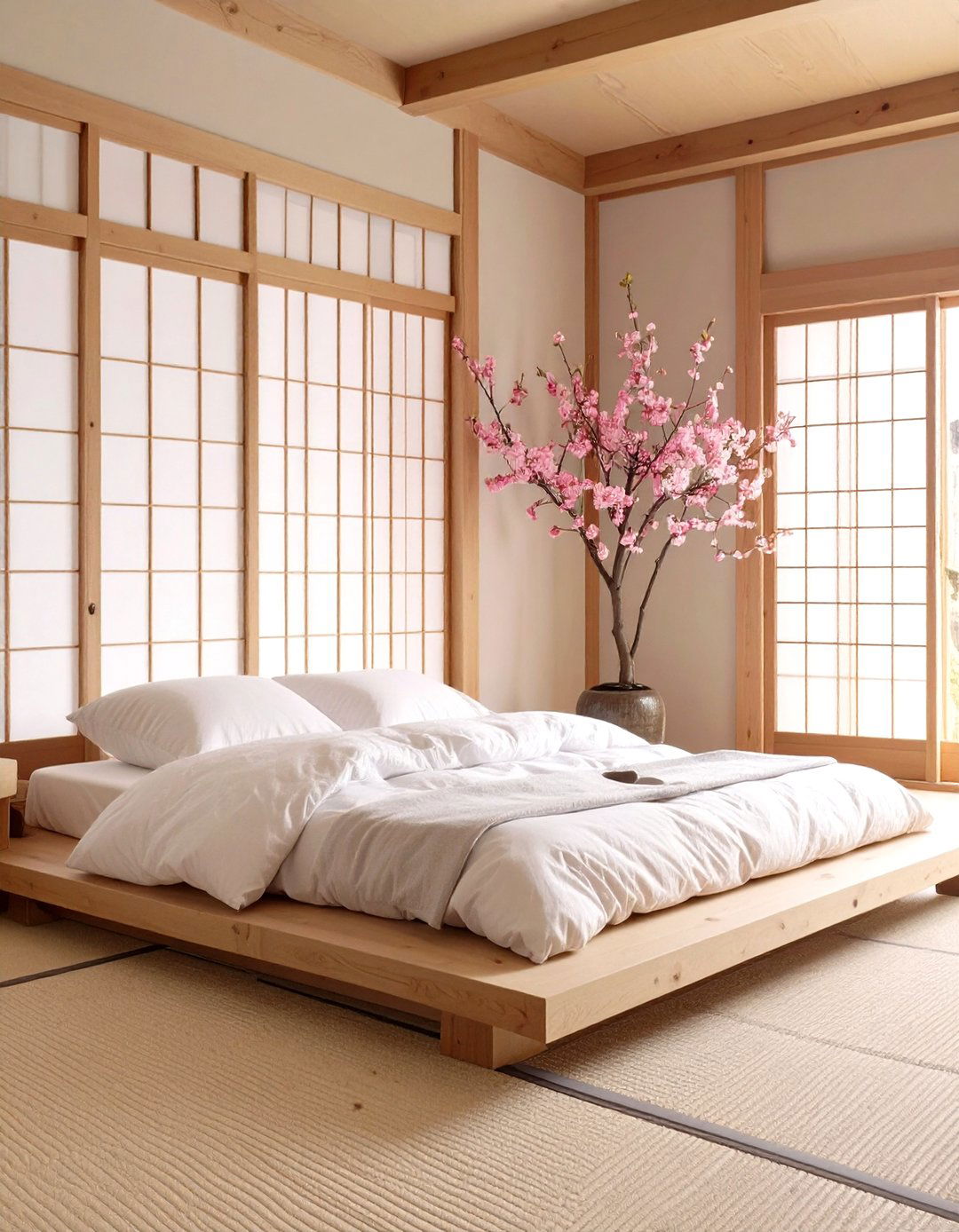 The Japanese Zen Bedroom - 30 big bedroom ideas