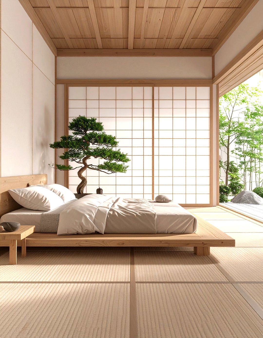 The Japanese Zen Bedroom - 30 aesthetic cozy bedroom ideas