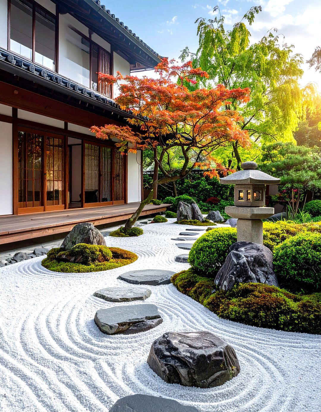 The Japanese Zen Garden - 30 garden ideas for front yard