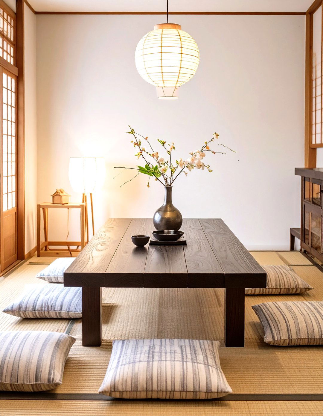 The Japanese Zen Inspired Dining Room Table - 30 dining room table ideas