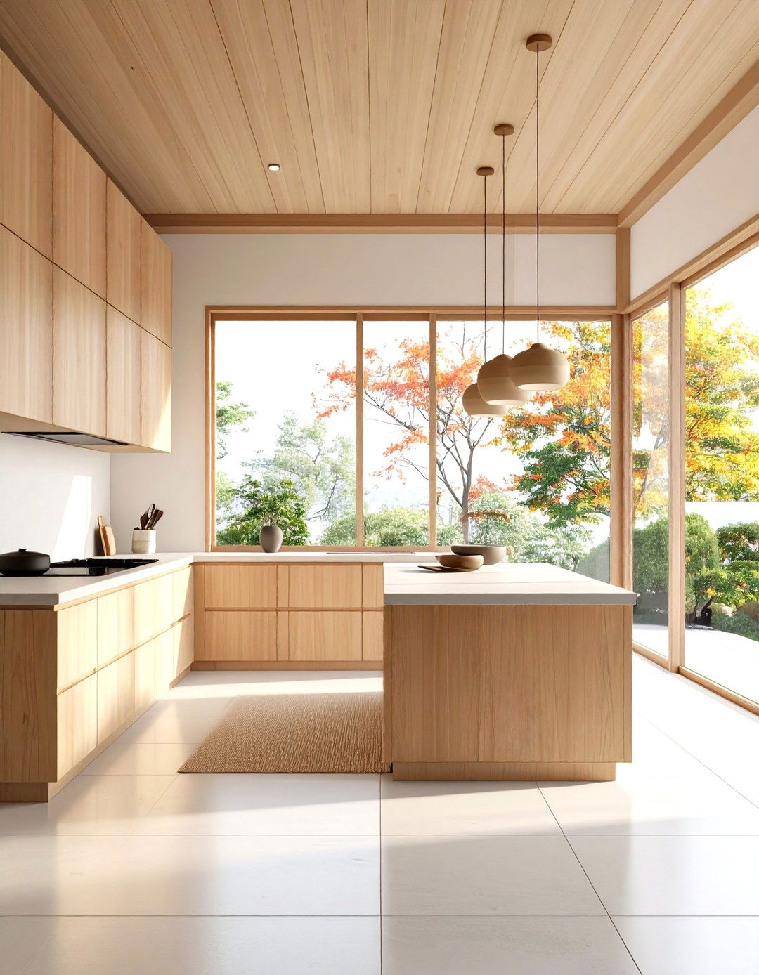 The Japanese Zen Kitchen - 30 interior design for kitchens ideas