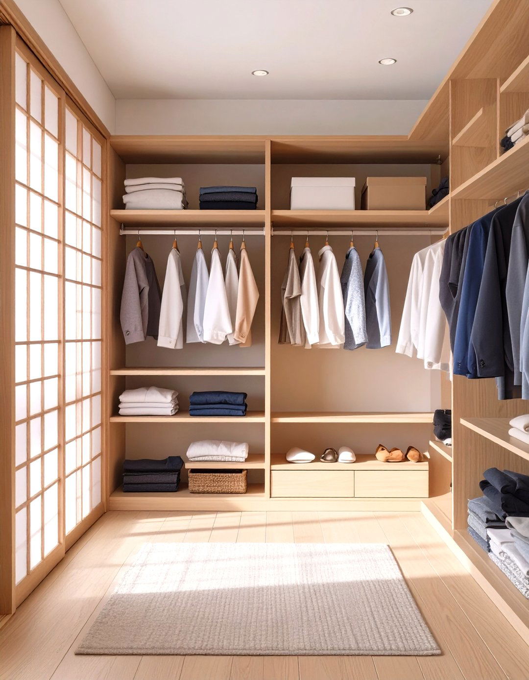 The Japanese Zen Minimalist Closet - 30 ikea closet design tool ideas