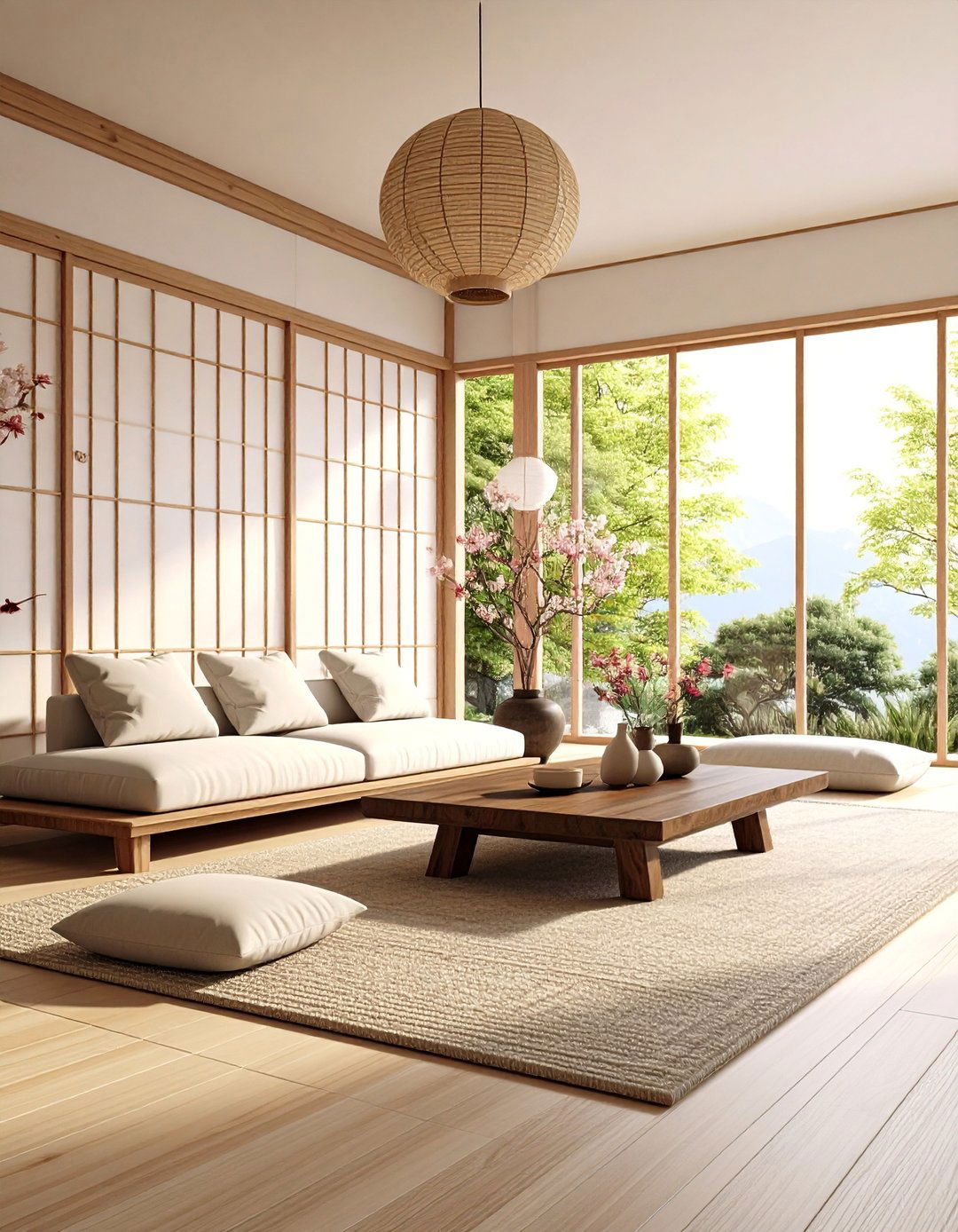 The Japanese Zen Small Living Room - 30 ideas for small living room